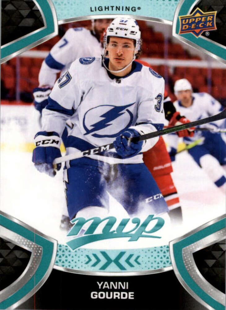 Yanni Gourde #110 Tampa Bay Lightning | 2021-22 Upper Deck MVP