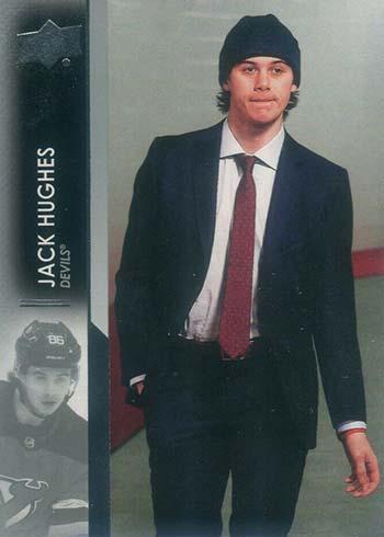 Jack Hughes #110 New Jersey Devils | 2021-22 Upper Deck