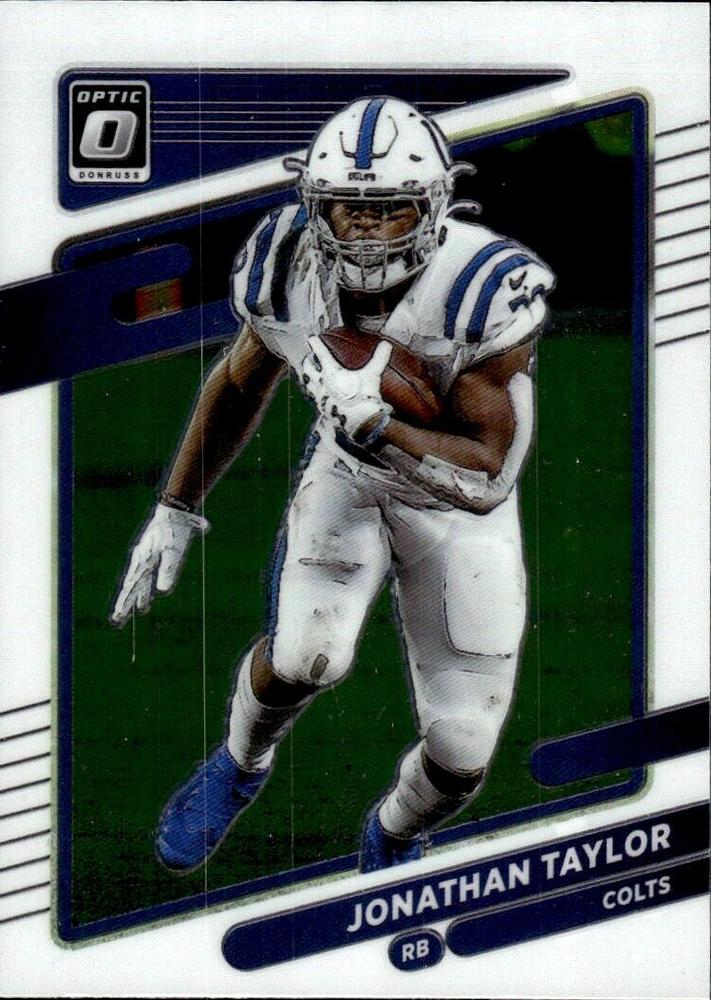Jonathan Taylor #110 Indianapolis Colts | 2021 Donruss Optic | NFL Football