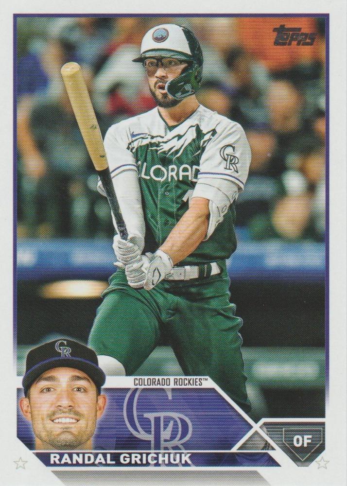 Randal Grichuk #110 Colorado Rockies | 2023 Topps