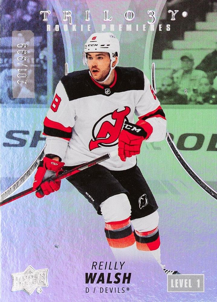 Reilly Walsh #110 New Jersey Devils | 2022-23 Upper Deck Trilogy