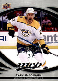 Ryan McDonagh #110 Nashville Predators | 2023-24 Upper Deck MVP Silver Script
