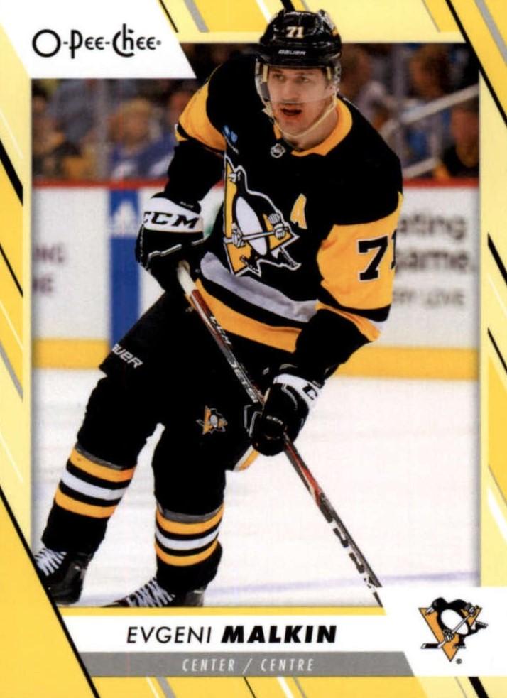 Evgeni Malkin #110 Pittsburgh Penguins | 2023-24 O-Pee-Chee Yellow Border