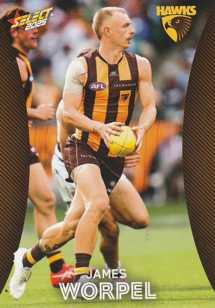 James Worpel #110 Hawthorn Hawks | 2025 Select AFL Footy Stars