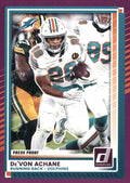 De’Von Achane #110 Miami Dolphins | 2025 Donruss | NFL Football