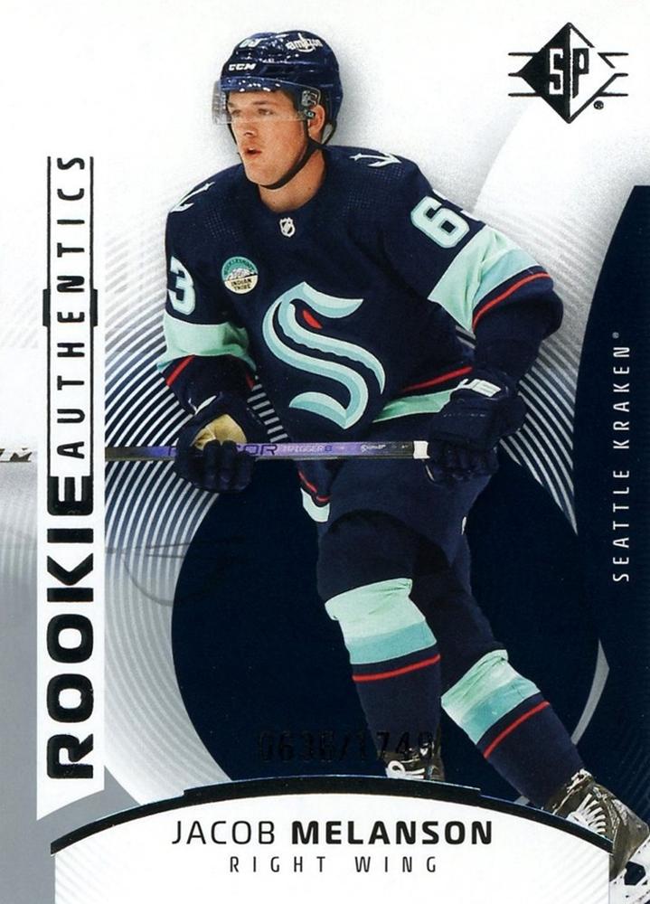 Jacob Melanson #110 Seattle Kraken | 2025-26 Upper Deck SP Hockey