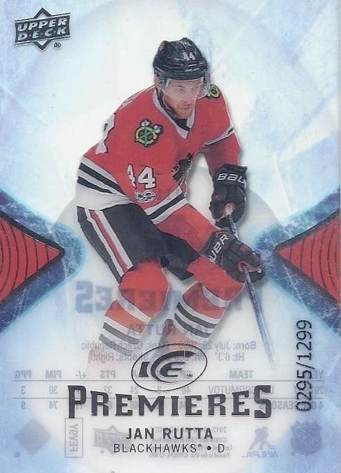 Jan Rutta #111 Chicago Blackhawks | 2017-18 Upper Deck Ice