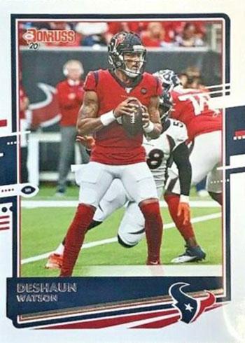 Deshaun Watson #111 Houston Texans (Red jersey) | 2020 Panini Donruss | NFL Football