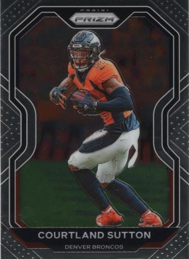 Courtland Sutton #111 Denver Broncos | 2020 Panini Prizm | NFL Football