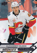 Alexander Yelesin #111 Calgary Flames | 2020-21 Upper Deck Overtime
