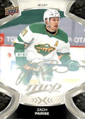 Zach Parise #111 Minnesota Wild | 2021-22 Upper Deck MVP Silver Script