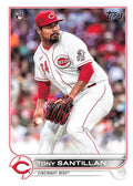 Tony Santillan #111 Cincinnati Reds | 2022 Topps