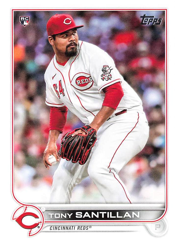 Tony Santillan #111 Cincinnati Reds | 2022 Topps