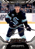 Jaden Schwartz #111 Seattle Kraken | 2022-23 Upper Deck MVP Silver Script