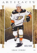 Troy Terry #111 Anaheim Ducks | 2022-23 Upper Deck Artifacts