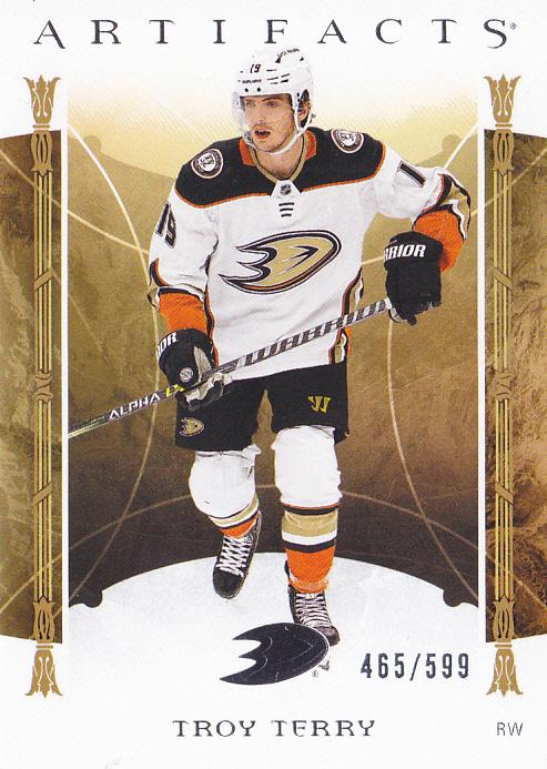 Troy Terry #111 Anaheim Ducks | 2022-23 Upper Deck Artifacts
