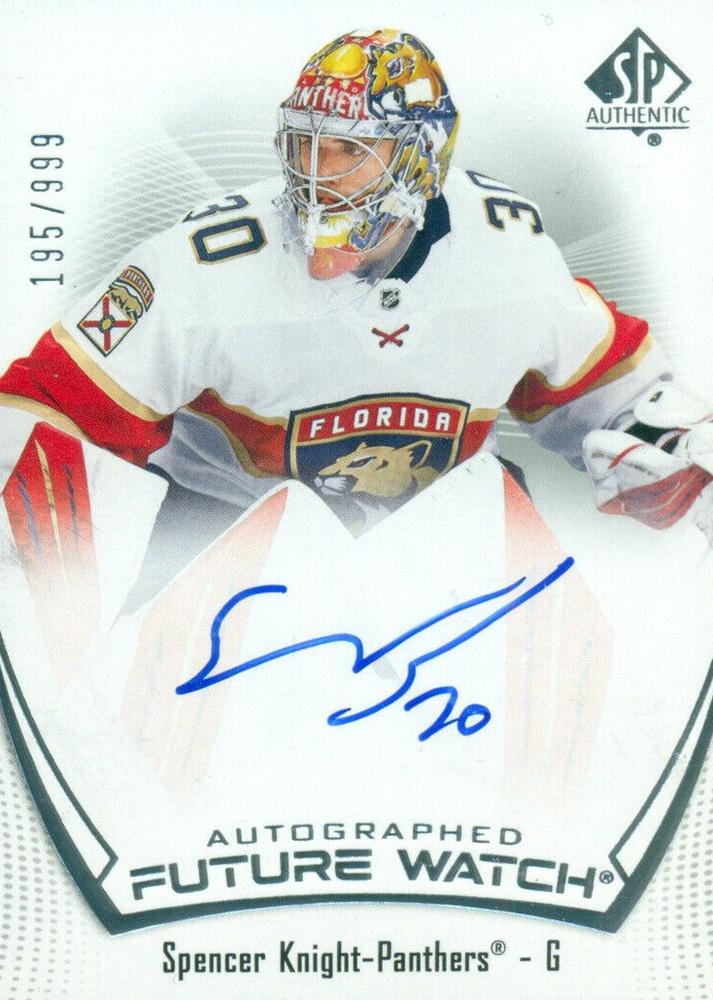 Spencer Knight #111 Florida Panthers | 2021-22 SP Authentic