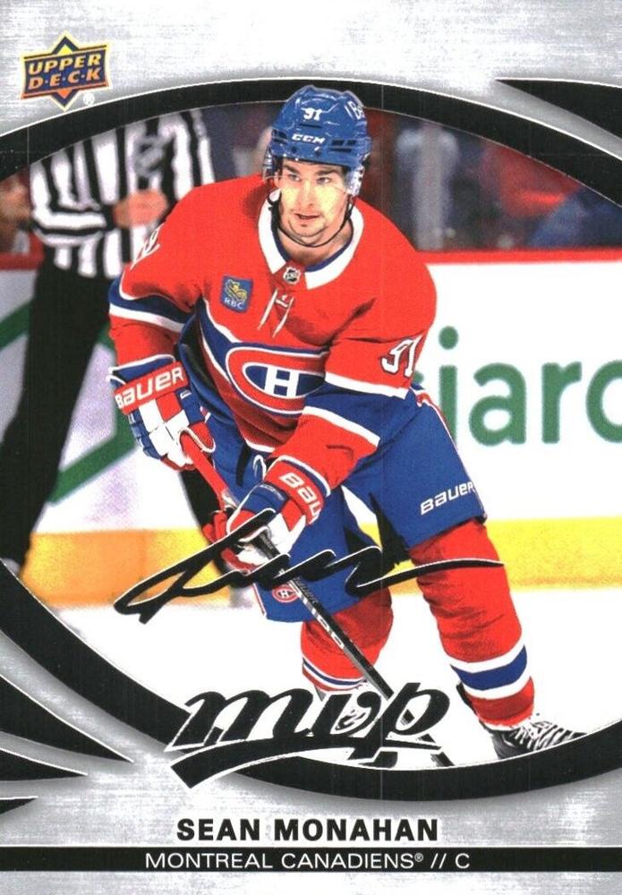 Sean Monahan #111 Montreal Canadiens | 2023-24 Upper Deck MVP Silver Script
