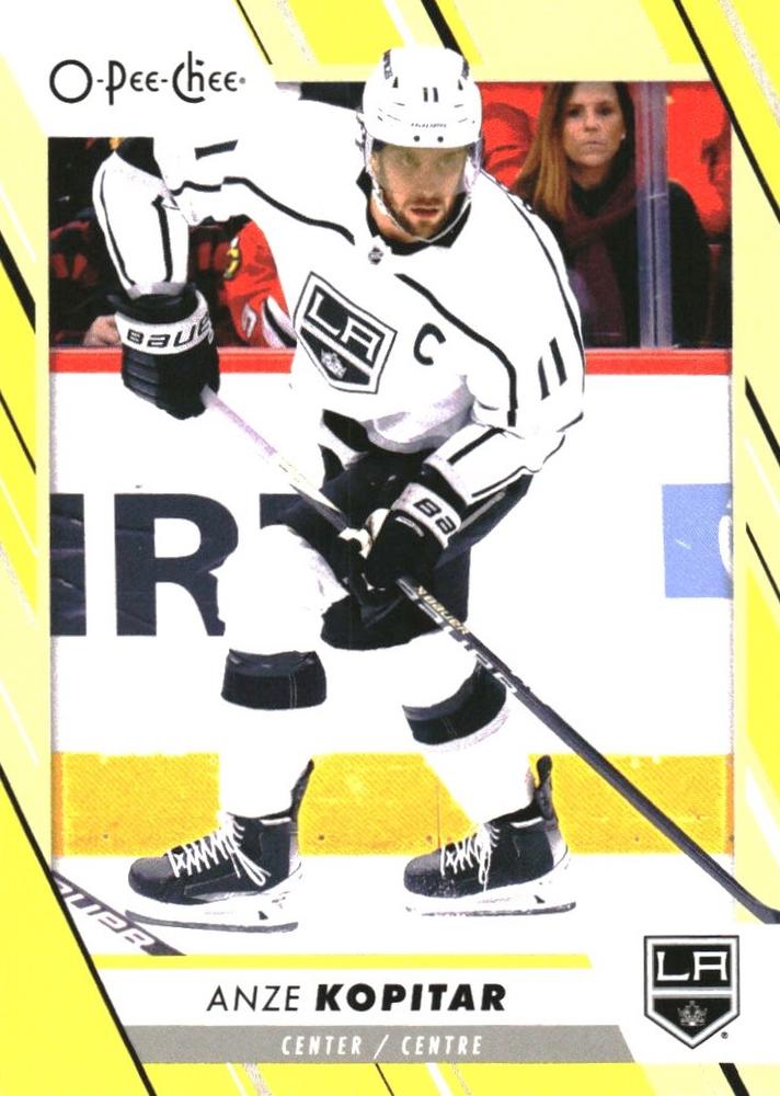 Anze Kopitar #111 Los Angeles Kings | 2023-24 O-Pee-Chee Yellow Border