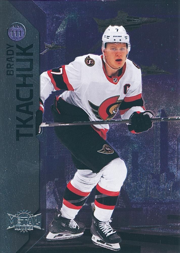 Brady Tkachuk #111 Ottawa Senators | 2023-24 SkyBox Metal Universe