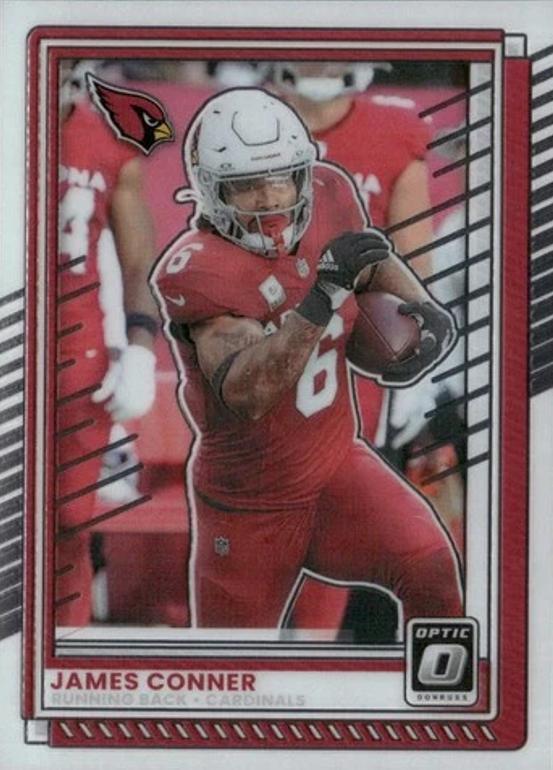 James Conner #111 Arizona Cardinals | 2025 Donruss Optic | NFL Football