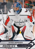 Vitek Vanecek #112 Washington Capitals | 2020-21 Upper Deck Overtime
