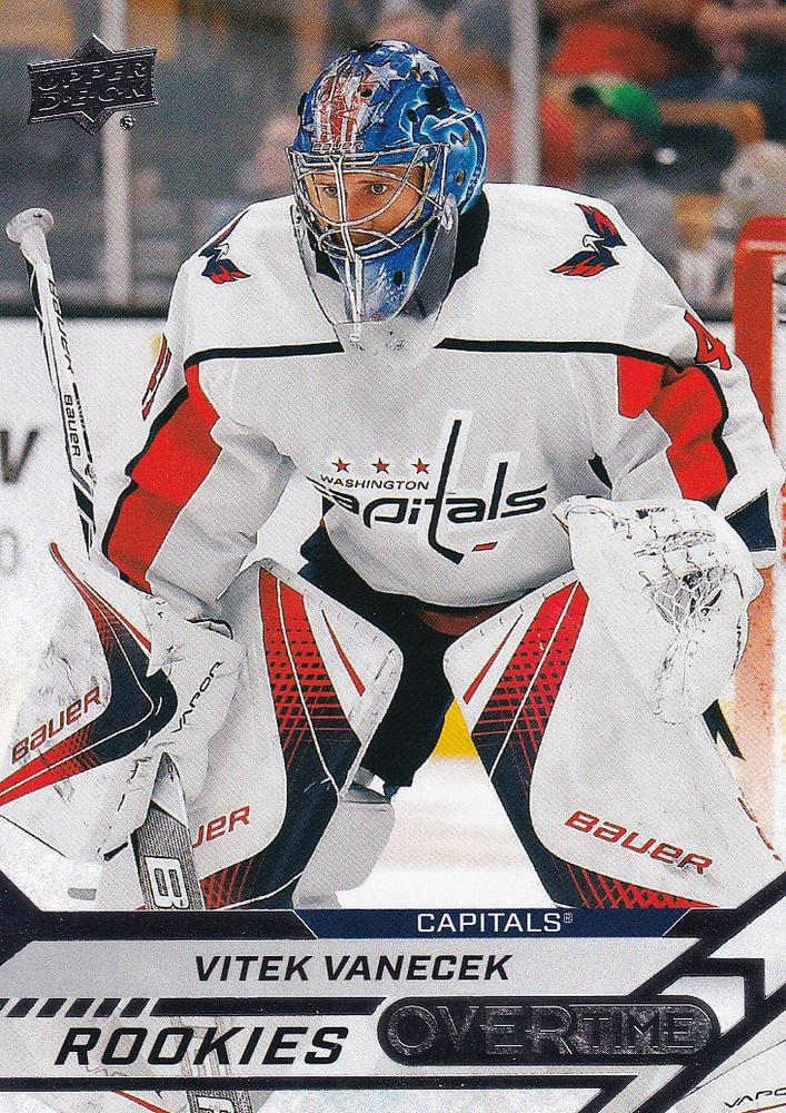Vitek Vanecek #112 Washington Capitals | 2020-21 Upper Deck Overtime