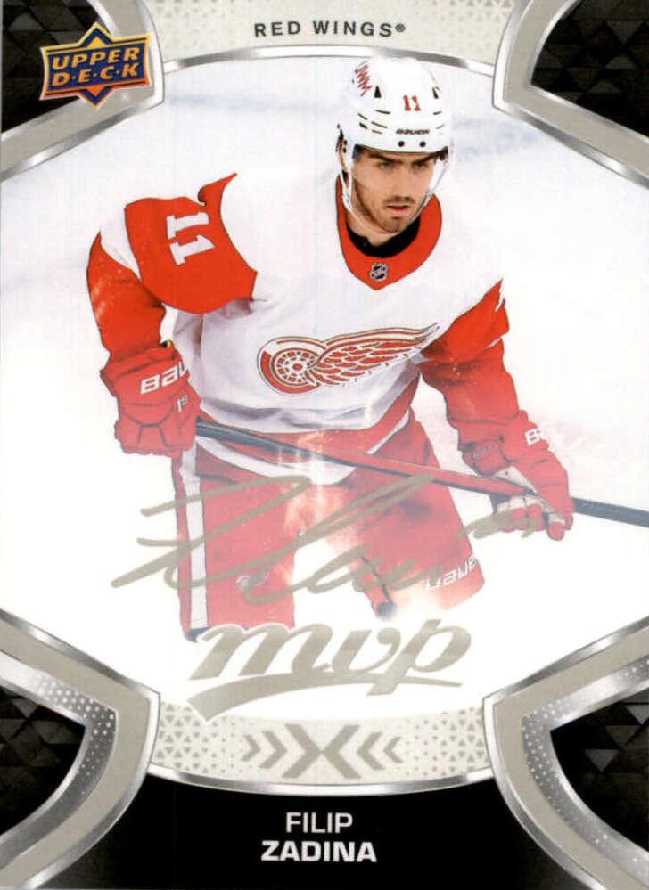 Filip Zadina #112 Detroit Red Wings | 2021-22 Upper Deck MVP Silver Script