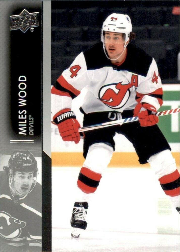 Miles Wood #112 New Jersey Devils | 2021-22 Upper Deck