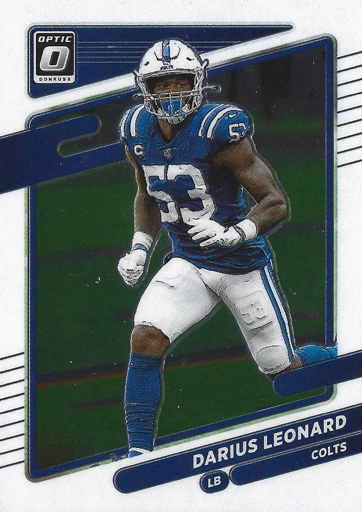 Darius Leonard #112 Indianapolis Colts | 2021 Donruss Optic | NFL Football