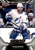 Victor Hedman #112 Tampa Bay Lightning | 2022-23 Upper Deck MVP Silver Script