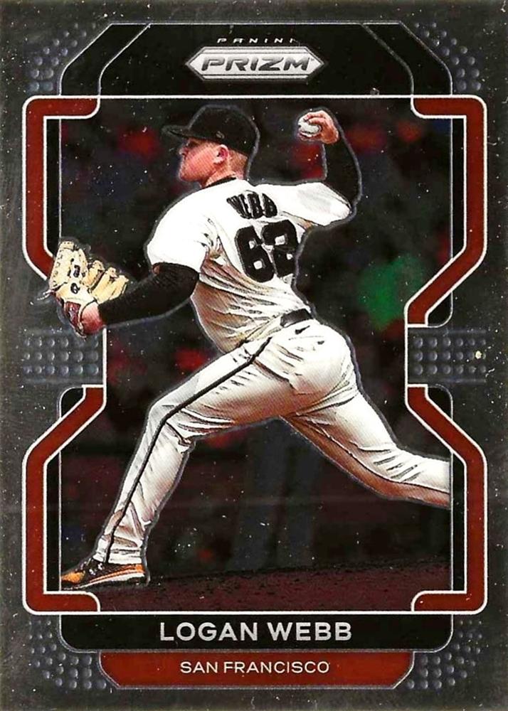 Logan Webb #112 San Francisco Giants | 2022 Panini Prizm