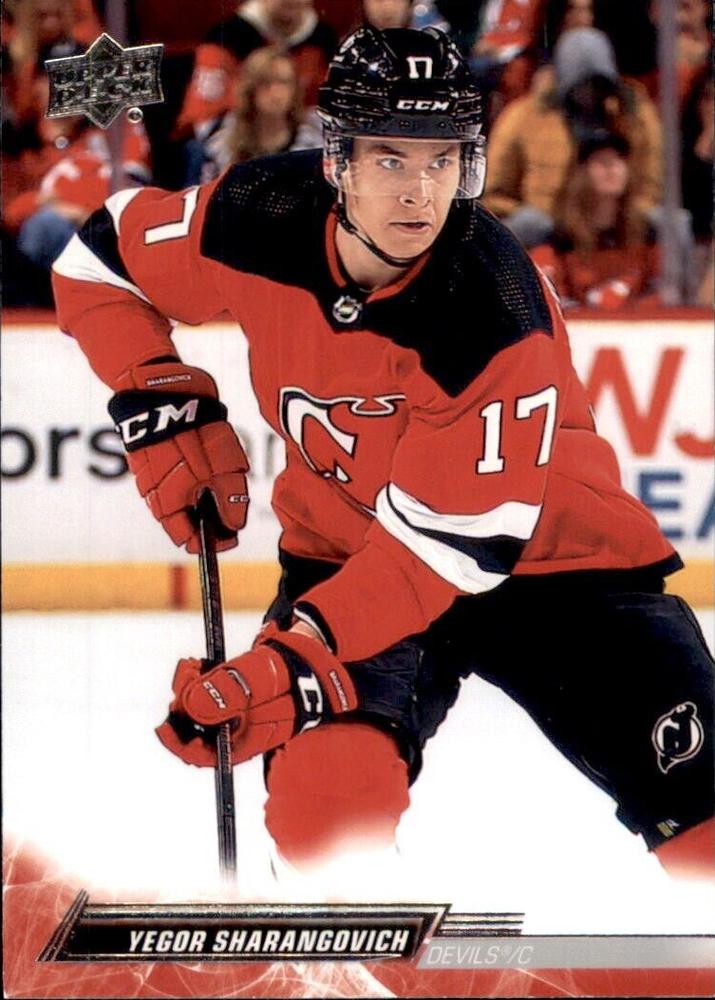 Yegor Sharangovich #112 New Jersey Devils | 2022-23 Upper Deck