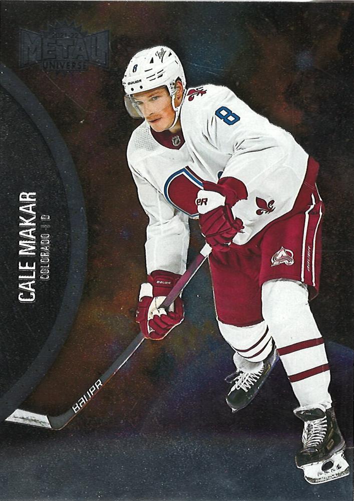 Cale Makar #112 Colorado Avalanche | 2021-22 SkyBox Metal Universe