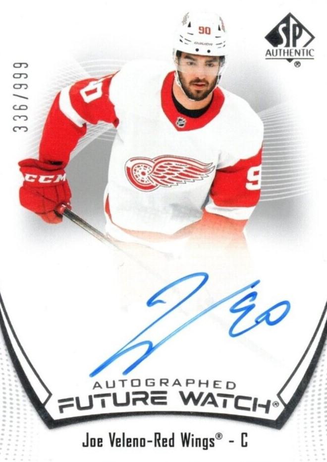 Joe Veleno #112 Detroit Red Wings | 2021-22 SP Authentic