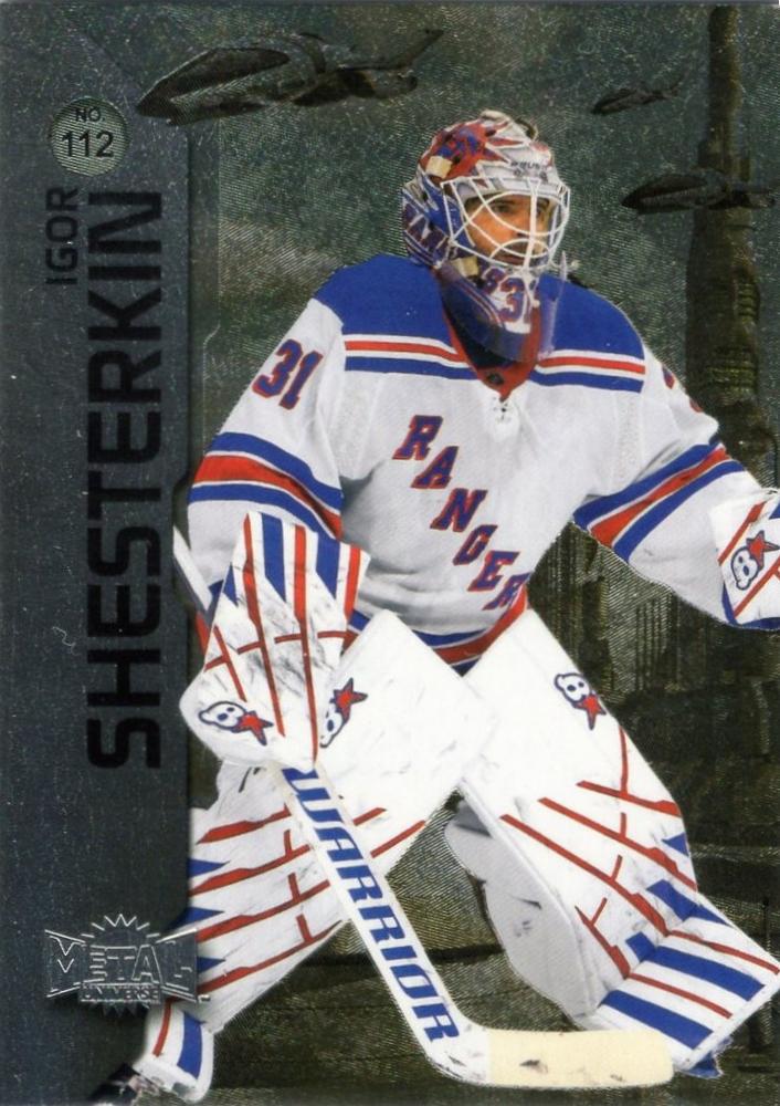 Igor Shesterkin #112 New York Rangers | 2023-24 SkyBox Metal Universe