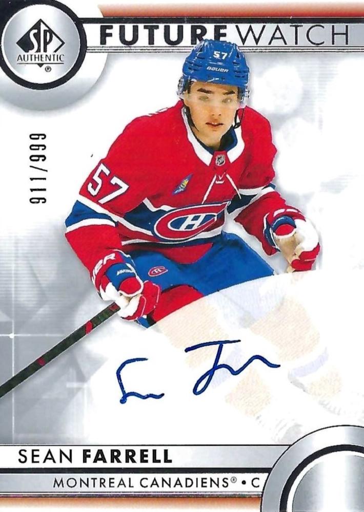 Sean Farrell #112 Montreal Canadiens | 2023-24 SP Authentic