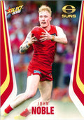 John Noble #112 Gold Coast Suns | 2026 Select AFL Footy Stars