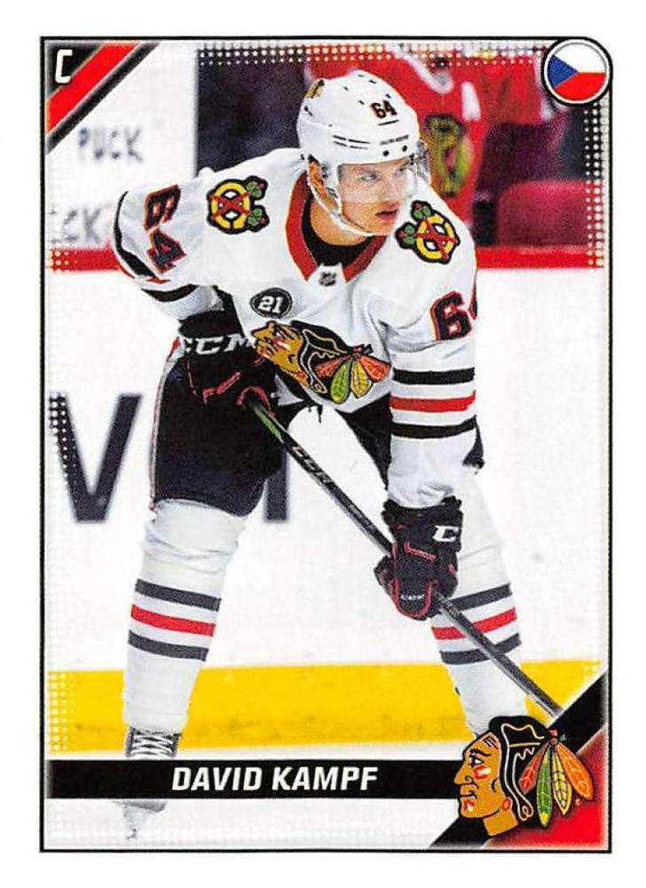David Kampf #113 Chicago Blackhawks | 2019-20 Topps NHL Sticker Collection