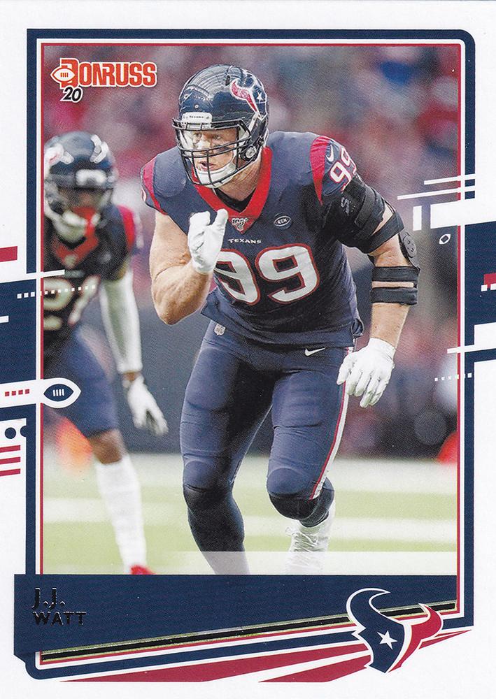 J.J. Watt #113 Houston Texans | 2020 Panini Donruss | NFL Football