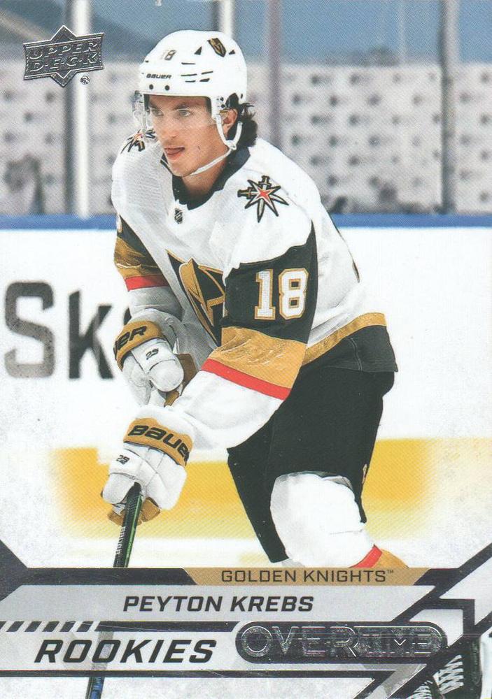 Peyton Krebs #113 Vegas Golden Knights | 2020-21 Upper Deck Overtime