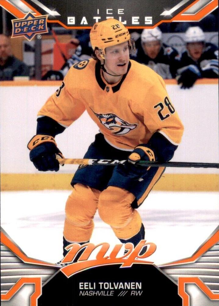 Eeli Tolvanen #113 Nashville Predators | 2022-23 Upper Deck MVP Ice Battles