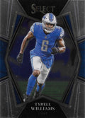 Tyrell Williams #113 Detroit Lions | 2021 Panini Select |  | NFL Football