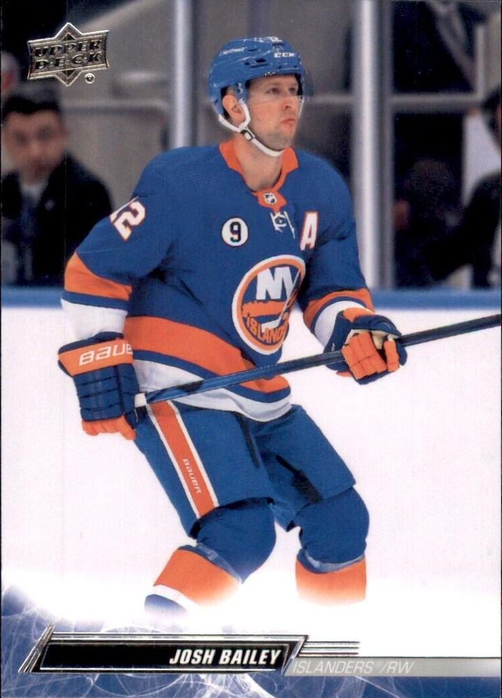 Josh Bailey #113 New York Islanders | 2022-23 Upper Deck