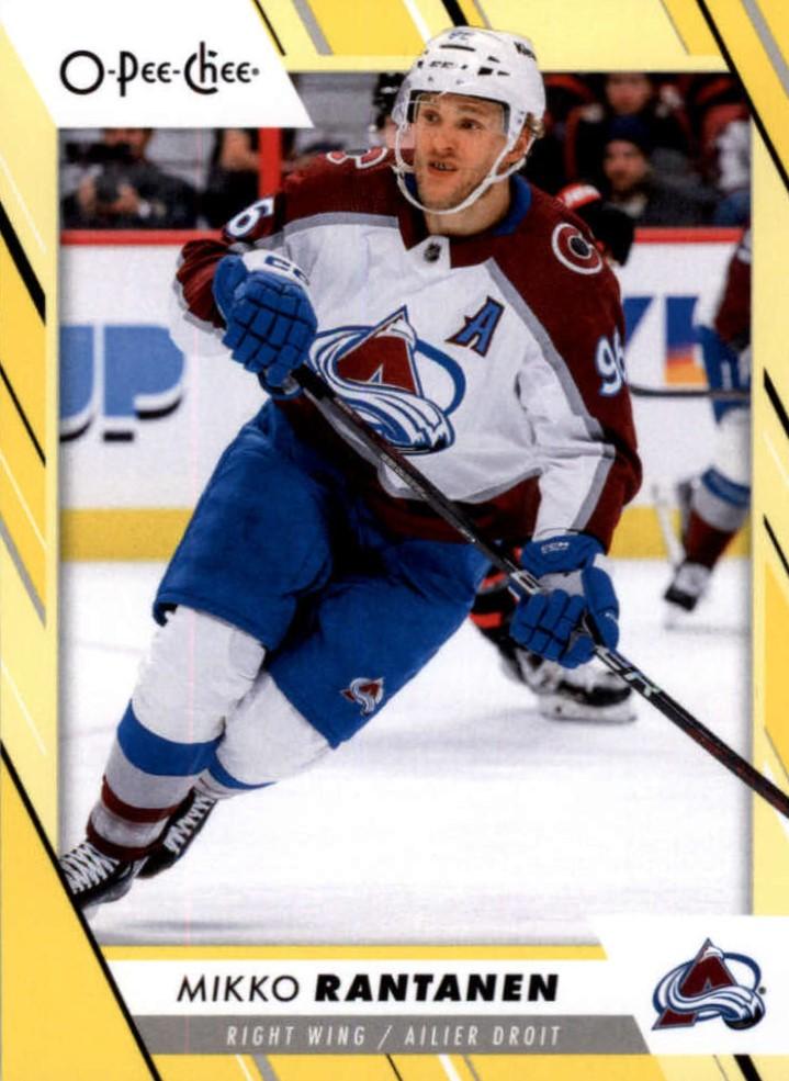Mikko Rantanen #113 Colorado Avalanche | 2023-24 O-Pee-Chee Yellow Border