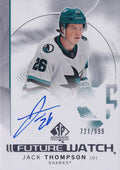 Jack Thompson #113 San Jose Sharks | 2024-25 SP Authentic