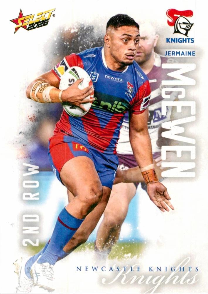 Jermaine McEwen #113 Newcastle Knights | 2026 Select NRL League Heroes
