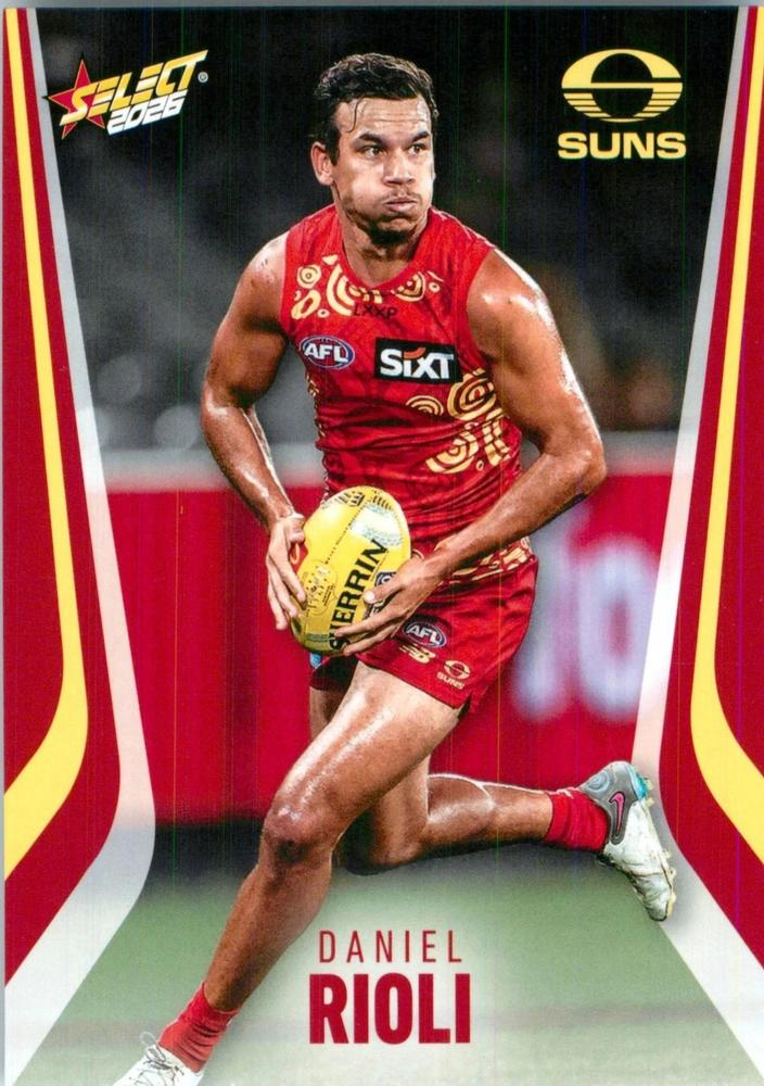 Daniel Rioli #113 Gold Coast Suns | 2026 Select AFL Footy Stars