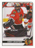 Corey Crawford #114 Chicago Blackhawks | 2019-20 Topps NHL Sticker Collection