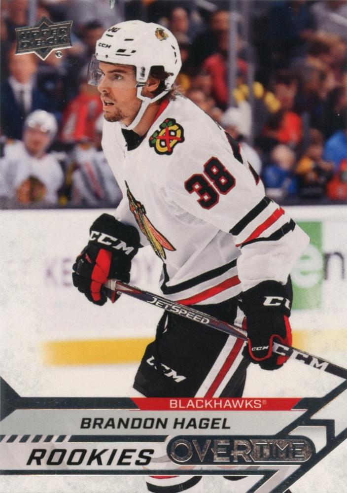 Brandon Hagel #114 Chicago Blackhawks | 2020-21 Upper Deck Overtime
